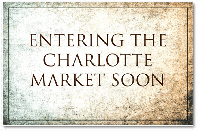 entering charlotte market soon
